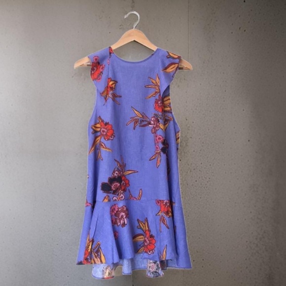 FREE PEOPLE • Summer In Tulum Floral Tunic Top - Picture 10 of 10